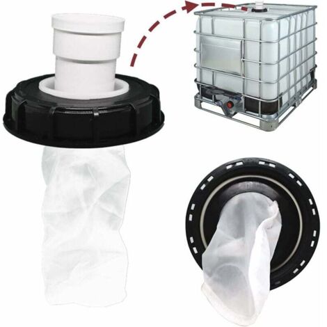 Couvercle Filtre Eau Pluie Filtre IBC Eau De Pluie Avec Couvercle - Nylon Lavable 165/245mm - Accessoire Réservoir Filtration Nylon Lavable 165mm 245mm
