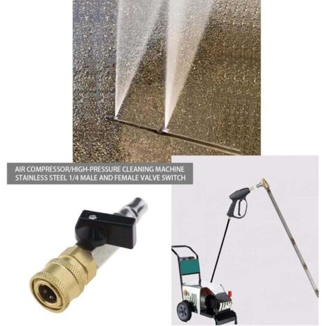 Connecteur Pneumatique 2/2 Voies - Robinet D'arrêt Pour Air Comprimé, Diamètres 4 à 12 Mm