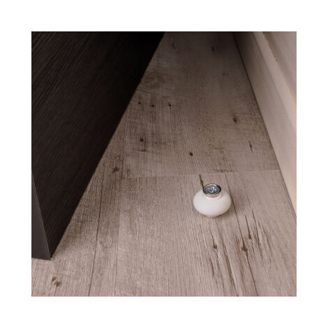 Ouvre&Déco – butée de porte en zamak chromé, CITY PM