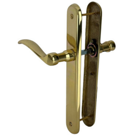 Poignée de porte coulissante moderne en laiton bronze bruni 3663