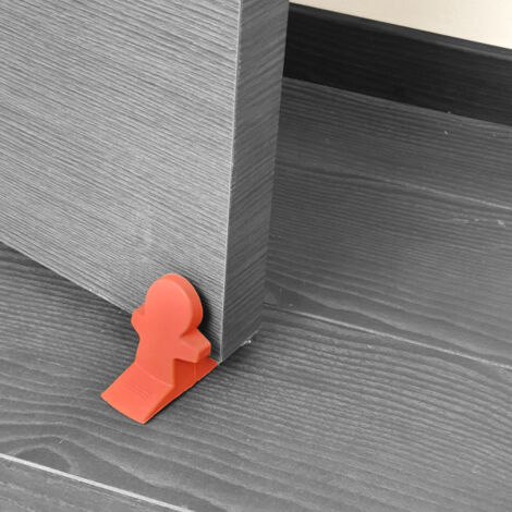 Ouvre&Déco – Butée de porte sol BUDDY, Caoutchouc rouge (1/5)