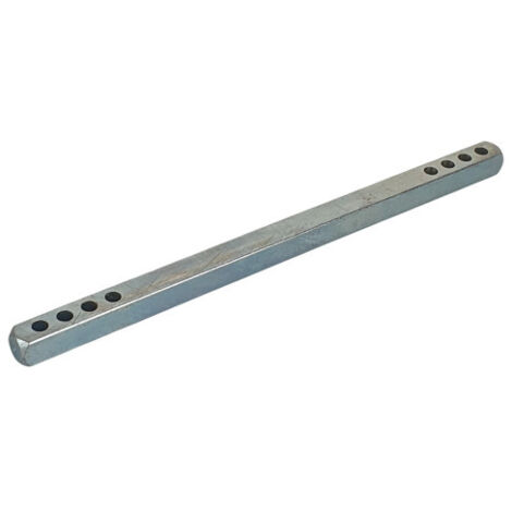 Ouvre&Déco – Carré percé 6x120mm pour béquille de chantier – Compatible avec goupilles – Installation facile pour structures temporaires