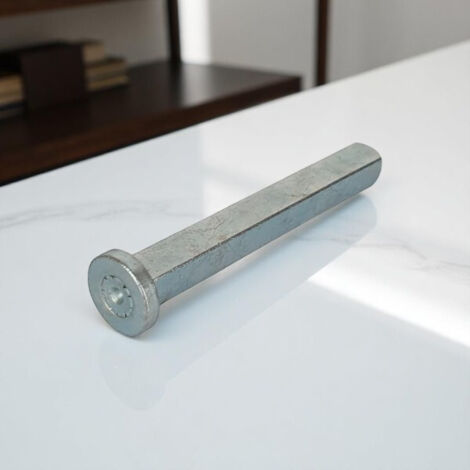 Ouvre&Déco – Carré monté sur platine pour poignée de porte 7x65 mm – Section 7 mm – Rotation précise pour applications professionnelles