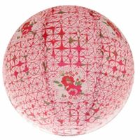 Suspension boule japonaise Décoration ROSE LIBERTY