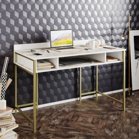 Decorotika Tümata Modern Computer Desk Study Desk Workstation Computer Table Work Table Home Office Table - Ephesus And Doré(e) (1/4)