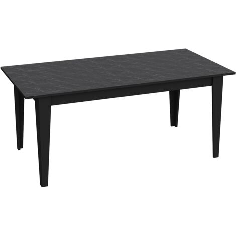 Decorotika -Polka Marble Effect Modern Dining Table for Living Room and Kitchen (1/4)