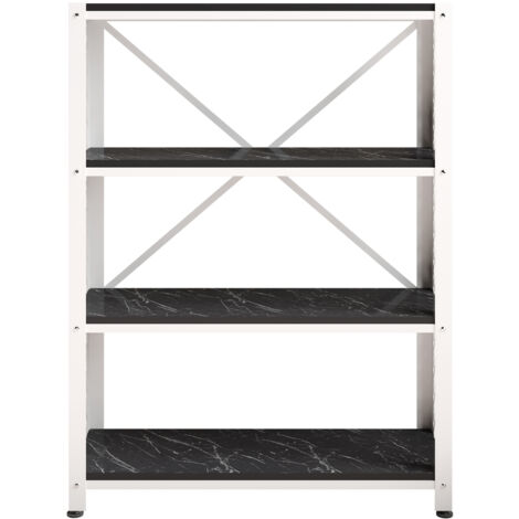 Decorotika - Shenna 5-tier Metal Frame Shelving Biblothèque Bookshelf Etager (1/4)