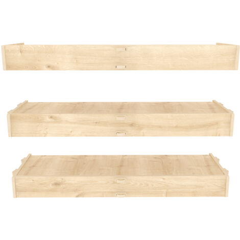 Decorotika - Hiko 3-Pieces Wall Shelf Etager Wall Mounted Shelves Storage Display (1/5)