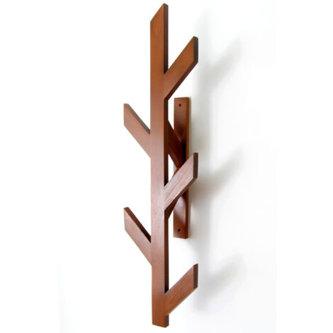 Decorotika Murron Wall Hanger Coat Rack  Coat Holder  Coat Organiser  Wooden Coat Rack  Wooden Hat Hanger  Wooden Hat Organiser - Medium (1/5)