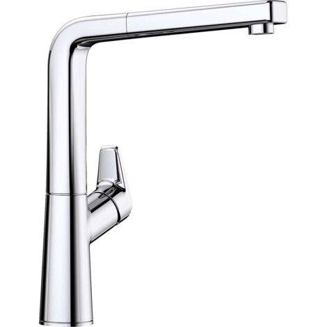 Blanco Avona S - Mitigeur d’évier avec douchette extractible, chrome 521277 (1/5)