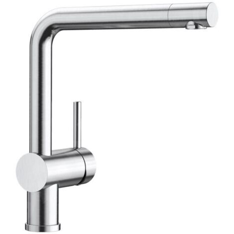 Mitigeur Blanco Linus PVD Steel - Inox PVD coloris Inox PVD (1/2)