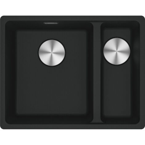 Evier Franke Maris Fragranit+ MRG160-34-15 - Noir Mat - Vidage : Automatique