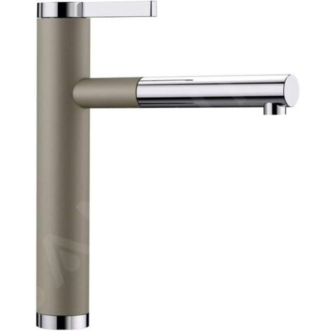 Mitigeur Blanco Linee-S Silgranit Look Bicolore - TARTUFO coloris TARTUFO (1/2)