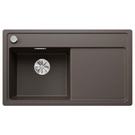 Evier Blanco Zenar 45S-F Silgranit - 000000 - Egouttoir A droite (1/2)