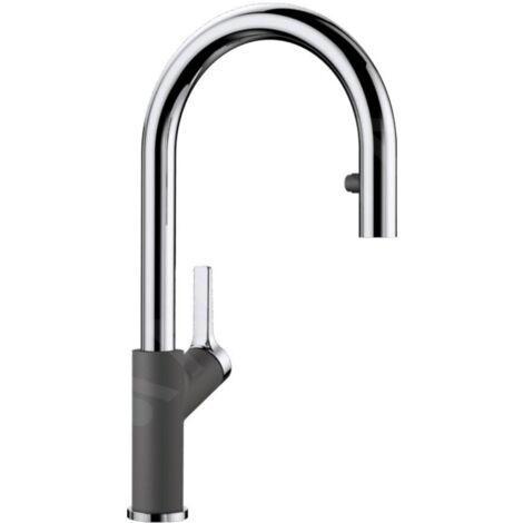 Mitigeur Blanco Carena-S Vario Silgranit Look Bicolore - Gris Rocher coloris (1/5)
