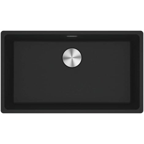 Evier Franke Maris Fragranit+ MRG110-72 - Noir Mat - Vidage : Automatique
