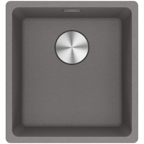 Evier Franke Maris Fragranit+ MRG110-37 - Stone - Vidage : Manuel (1/3)