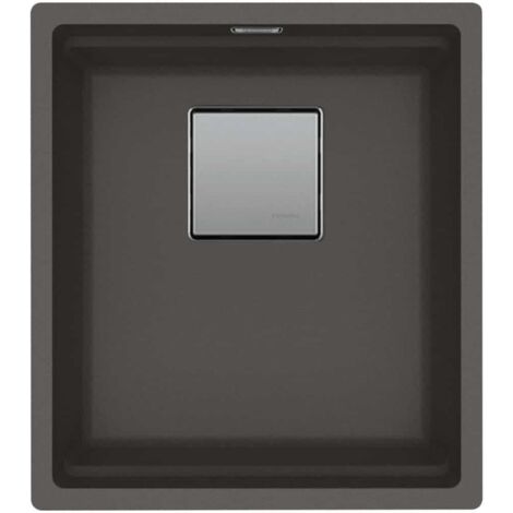 Evier Franke Kubus 2.0 Fragranit+ KNG110-37 - Gris Ardoise - Vidage : Manuel (1/2)