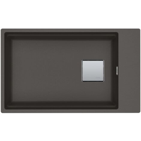 Evier Franke Kubus 2.0 Fragranit+ KNG110-62 - Gris Ardoise - Vidage : Manuel