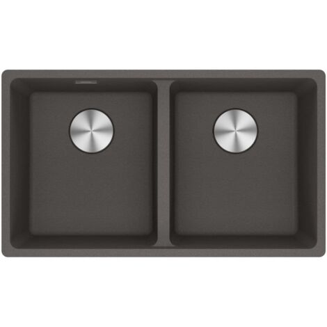 Evier Franke Maris Fragranit+ MRG120-35-35 - Gris Ardoise - Vidage : Automatique