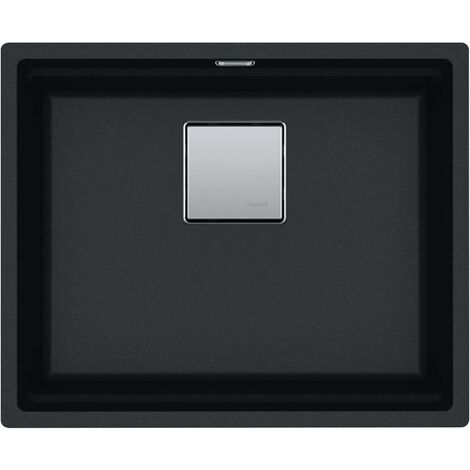 Evier Franke Kubus 2.0 Fragranit+ KNG110-52 - Onyx - Vidage : Manuel (1/2)