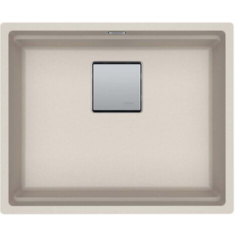 Evier Franke Kubus 2.0 Fragranit+ KNG110-52 - Café Crème - Vidage : Automatique (1/3)
