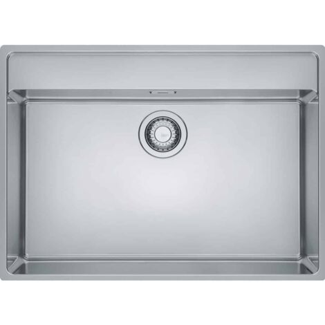 Cuve Maris MRX 210-70 Inox - 730 x 510 x 180 mm - sous-meuble 80 cm - vidage automatique - Franke (1/4)