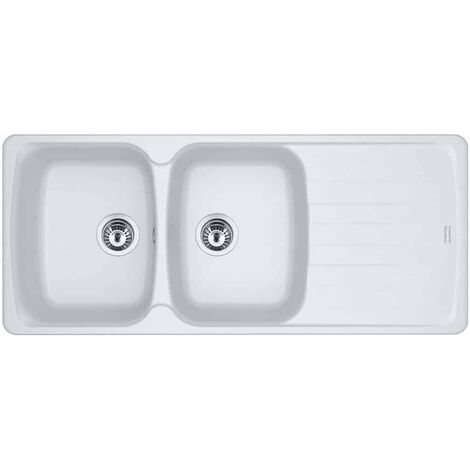 Evier Franke Antea Fragranit+ AZG621 - Blanc Artic (moucheté)