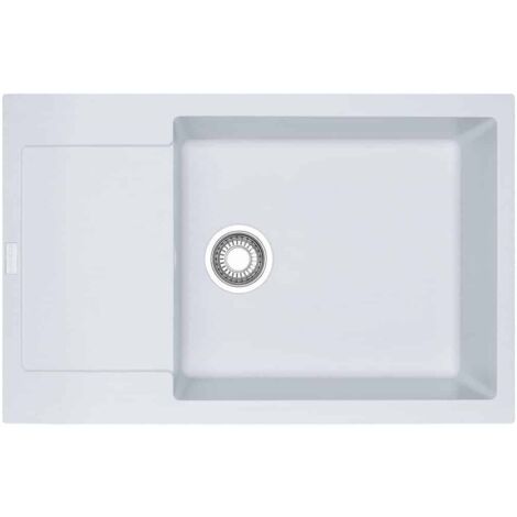 Evier Franke Maris Fragranit+ MRG611-XLC - Blanc Artic (moucheté)