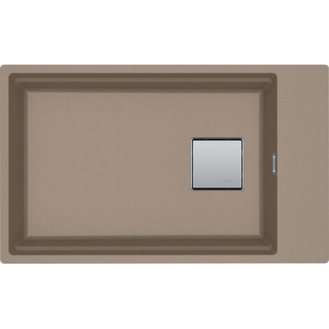 Evier Franke Kubus 2.0 Fragranit+ KNG110-62 - Oyster - Vidage : Manuel (1/2)