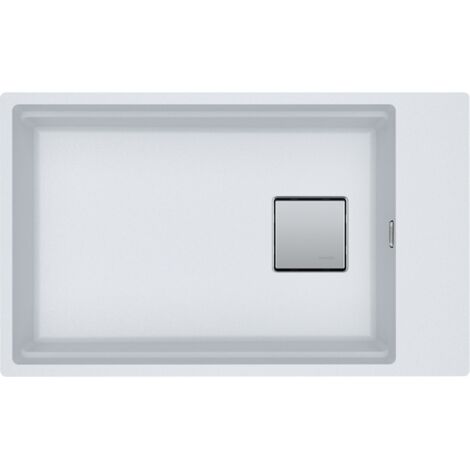 Cuve Kubus 2.0 Fragranit KNG 110-62 - Blanc Artic - Bonde Automatique - 760 x 460 x 200 mm - Franke