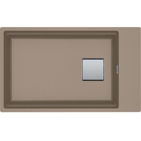 Cuve Kubus 2.0 Fragranit KNG 110-62 - Oyster - Bonde Automatique - 760 x 460 x 200 mm - Franke
