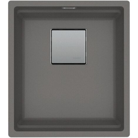 Evier Franke Kubus 2.0 Fragranit+ KNG110-37 - Stone - Vidage : Manuel (1/2)