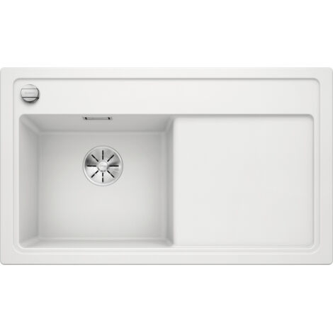 Blanco Zenar 45 - Évier en silgranit, 860x510 mm, avec commande de vidage, InFino, blanc 523854