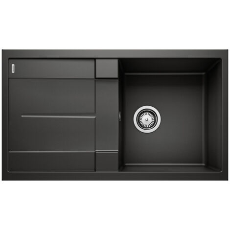 Evier Blanco Metra 5S Silgranit - NOIR - Vidage : Manuel (1/5)