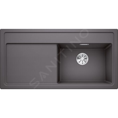 Blanco Zenar XL 6 - Évier en silgranite, 1000x510 mm, InFino, gris rocher 523965