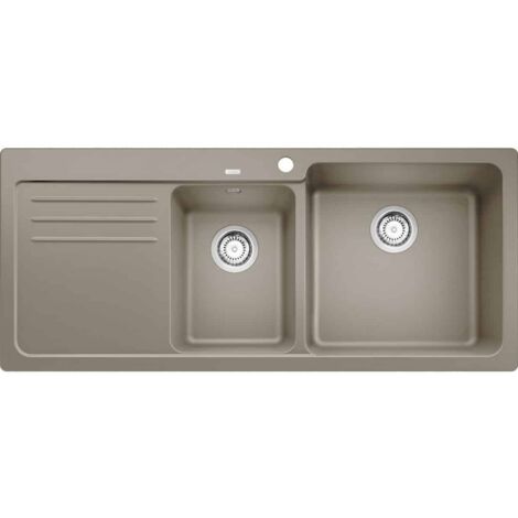 Evier Blanco Naya 8S Silgranit - 000000 - Egouttoir A gauche
