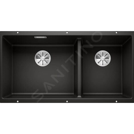 Evier Blanco Subline 480/320-U Silgranit - NOIR