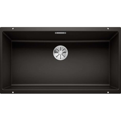 Blanco Subline 800 - Évier en silgranit, 83x46 cm, noir 526005