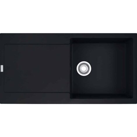 Évier de cuisine Maris Fragranit+ MRG611-97 - 970 x500 x 205 mm - Noir mat - Sous-meuble 60 cm - Franke