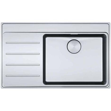 Evier Franke Mythos Inox MYX211-86 - 000000 - Egouttoir A gauche