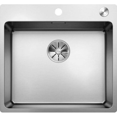 Evier Blanco Andano 500-IF/A Inox InFino - Inox Lisse
