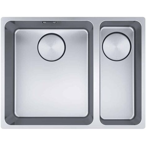 Evier Franke Mythos Inox MYX160-34-16 - Inox Lisse - Vidage : Automatique