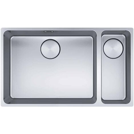 Evier Franke Mythos Inox MYX160-50-16 - Inox Lisse - Vidage : Automatique (1/6)