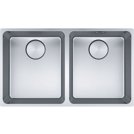 Evier Franke Mythos Inox MYX120-34-34 - Inox Lisse - Vidage : Automatique (1/5)