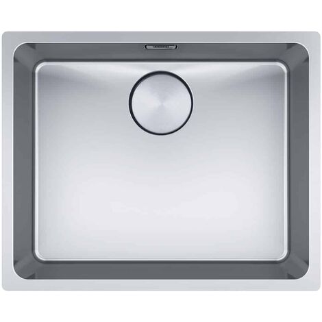 Cuve Mythos inox MYX 110-50 - 540 x 440 x 200 mm - sous-meuble 60 cm - vidage automatique - Franke