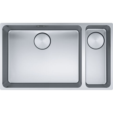 Cuve Mythos Inox MYX 160-50-16 - 725 x 440 x 200 mm - sous-meuble 80 cm - vidage manuel - Franke (1/5)