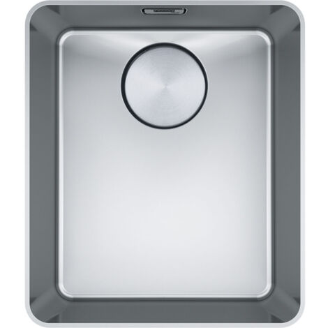 Cuve Mythos MYX 210-34 Inox - 352 x 412 x 200 mm - sous-meuble 45 cm - vidage automatique - Franke (1/5)