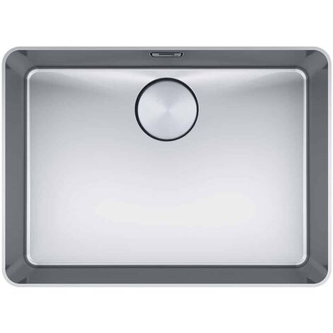 Evier Franke Mythos Inox MYX210-55 - Inox Lisse - Vidage : Manuel (1/5)