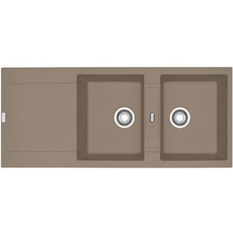 Évier MARIS FRAGANIT MRG 621 - Oyster (Sous-meuble 90 cm) 1160 x 500 mm - Réversible - Franke
